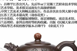 精品推荐—「龍行天下」优质原矿老紫泥450CC吕锋平