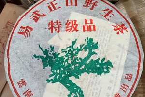 2005年天茗茶厂绿大树，357克/片；7片/提；