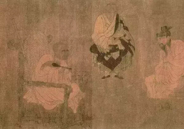 茶入画，画释茶