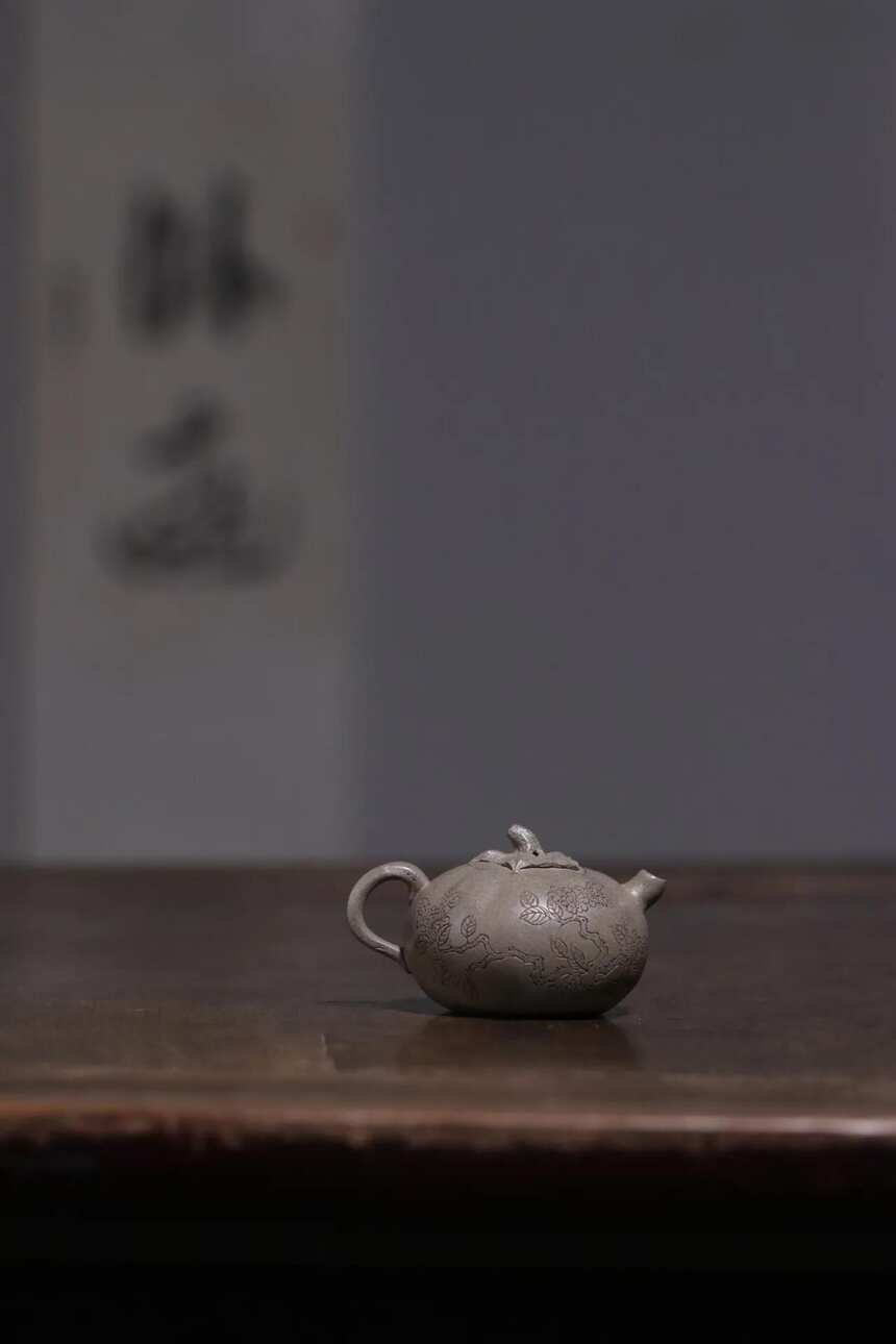 「茄子」 青灰段