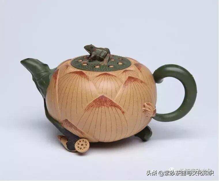 一套引起异议的荷花茶具——蒋蓉