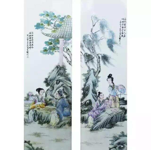 瓷板画，以瓷当纸，展现独有的生趣