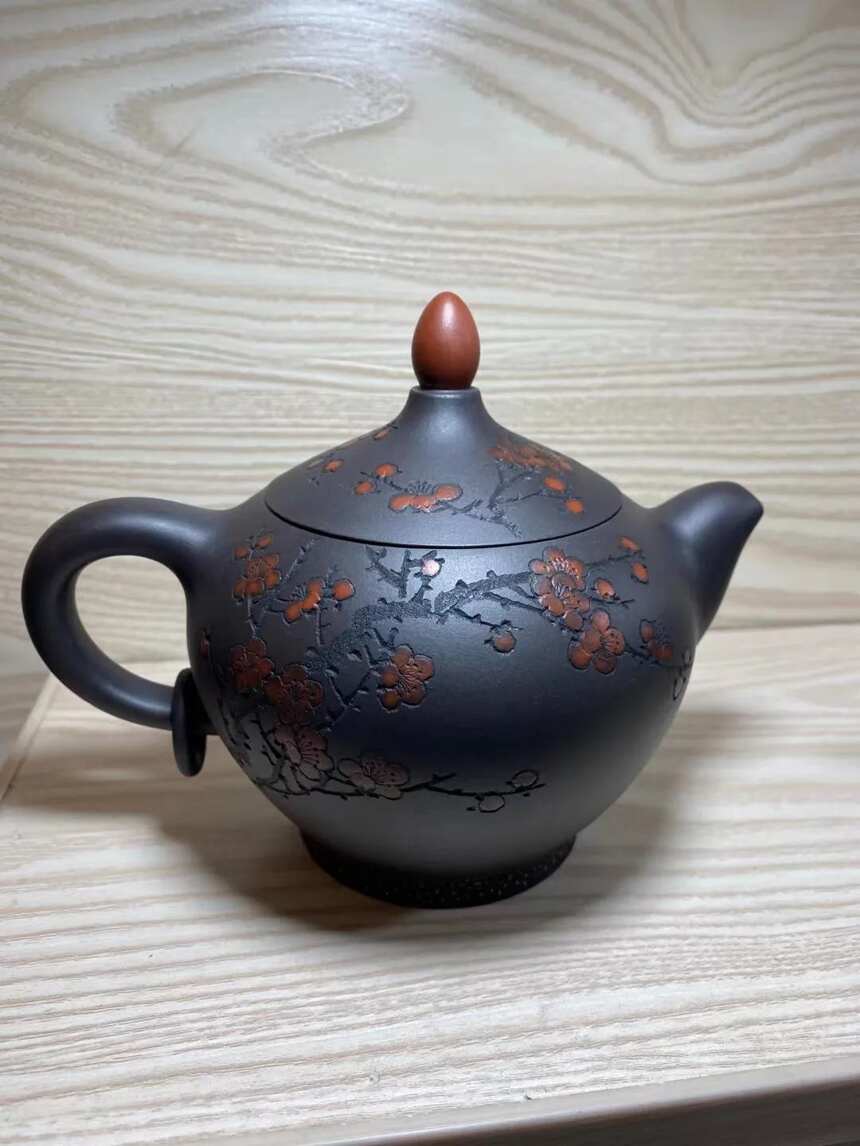 沈汉生大师代表作《一品红》收藏品