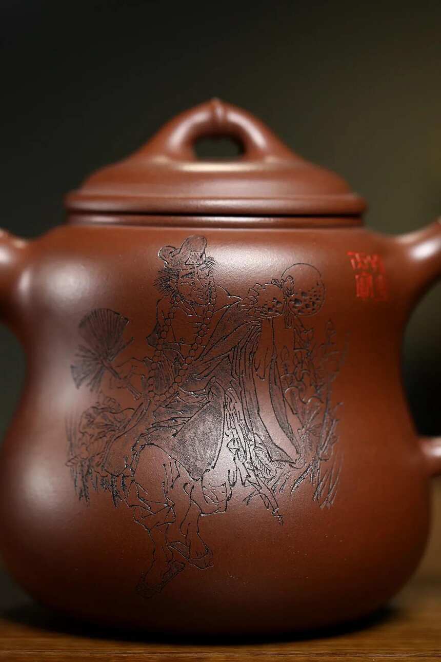 王芳老师作品，大葫芦泥料：一厂文革泥容量：700cc