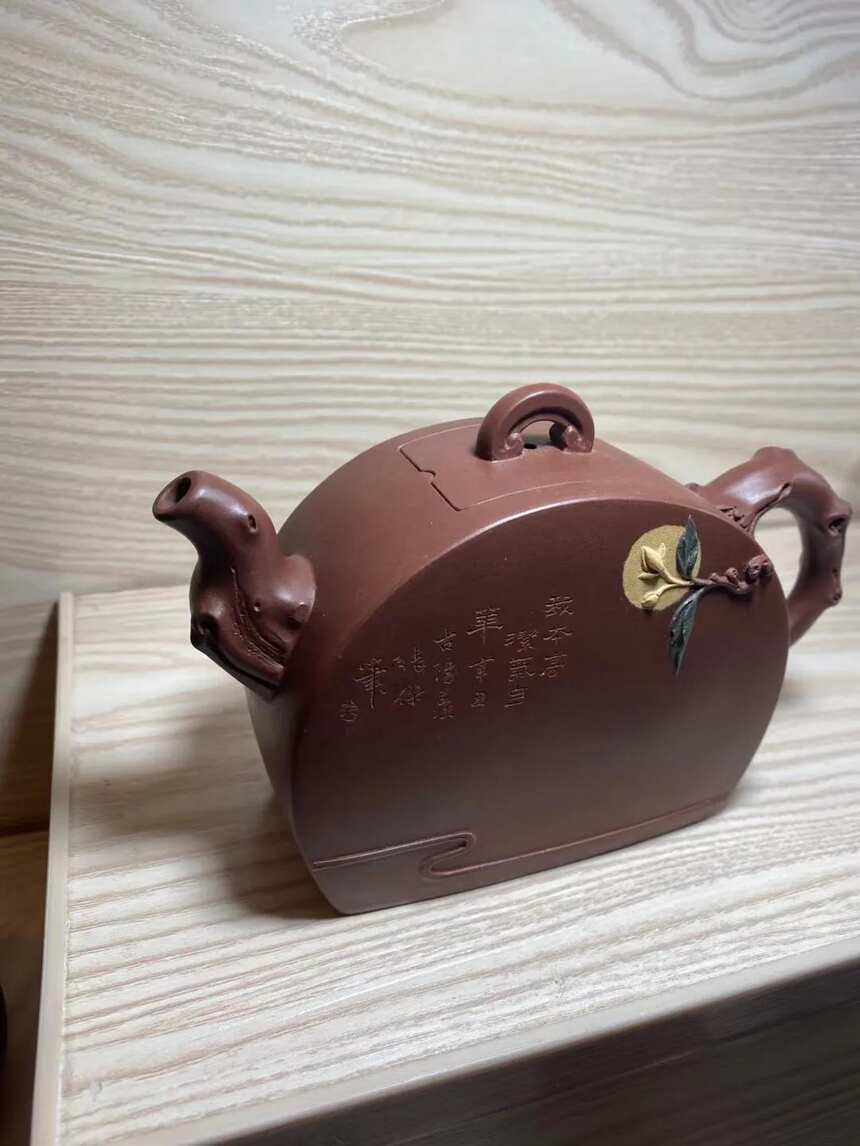 大师桑黎兵老师作品《兰心月洁壶》收藏品