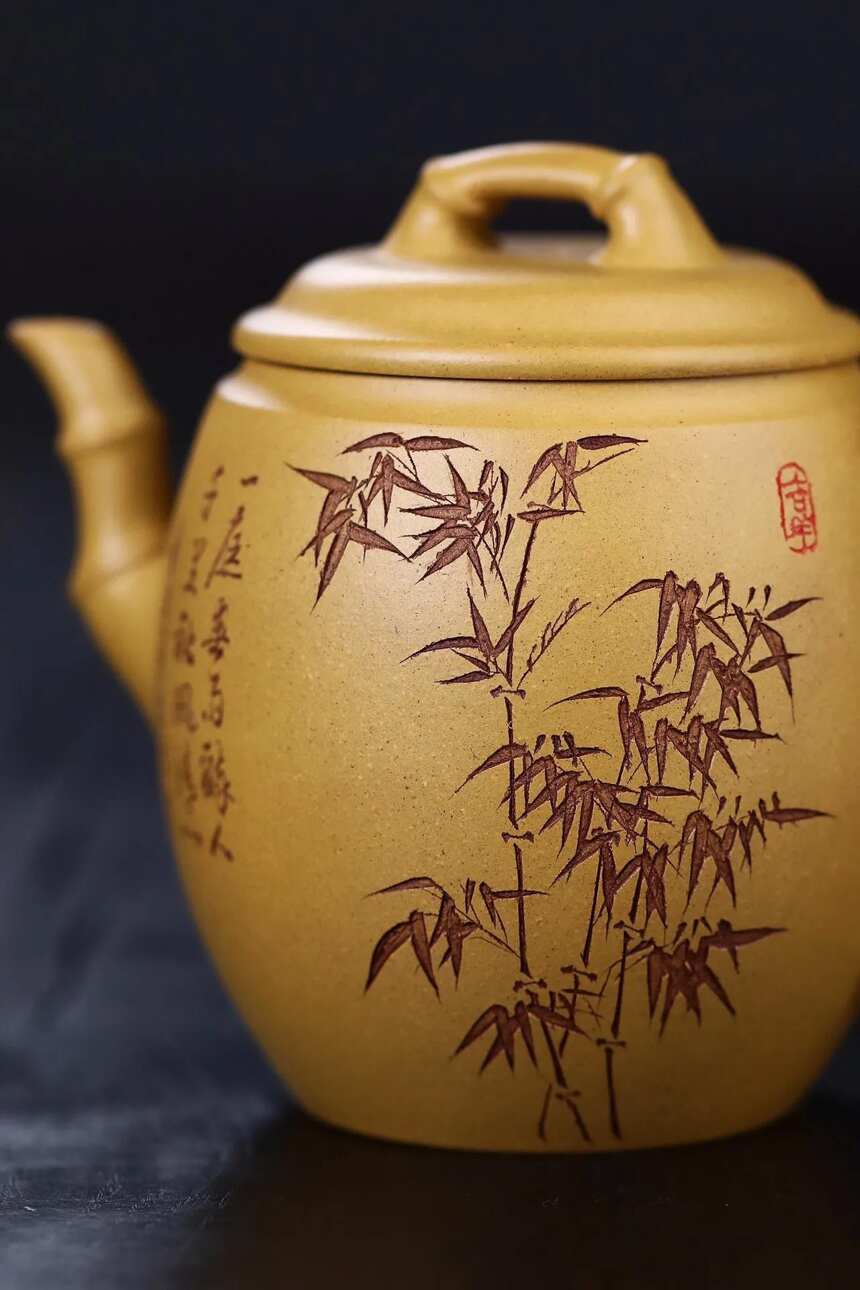 《节节高升套组》范立君 宜兴原矿紫砂茶壶