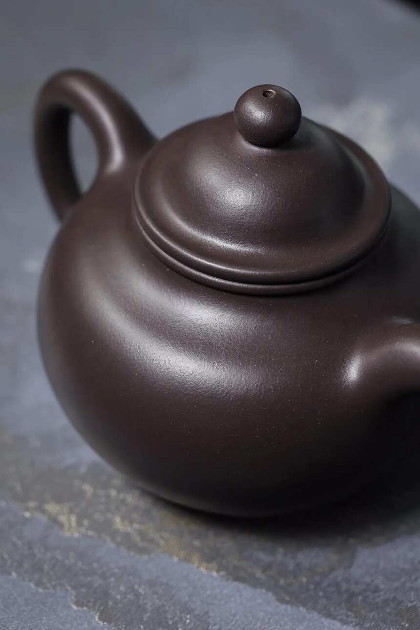 「精品 收藏 」范鹏纯手工掇球.天青泥.390cc范老师2021年最新作品