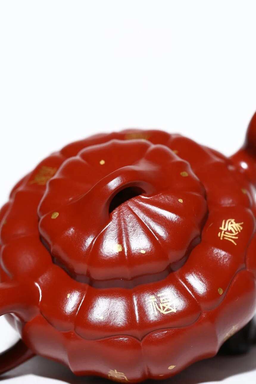 「筋纹菱花」吴亚维 省大师徐元明高徒_____极品大红袍 270cc