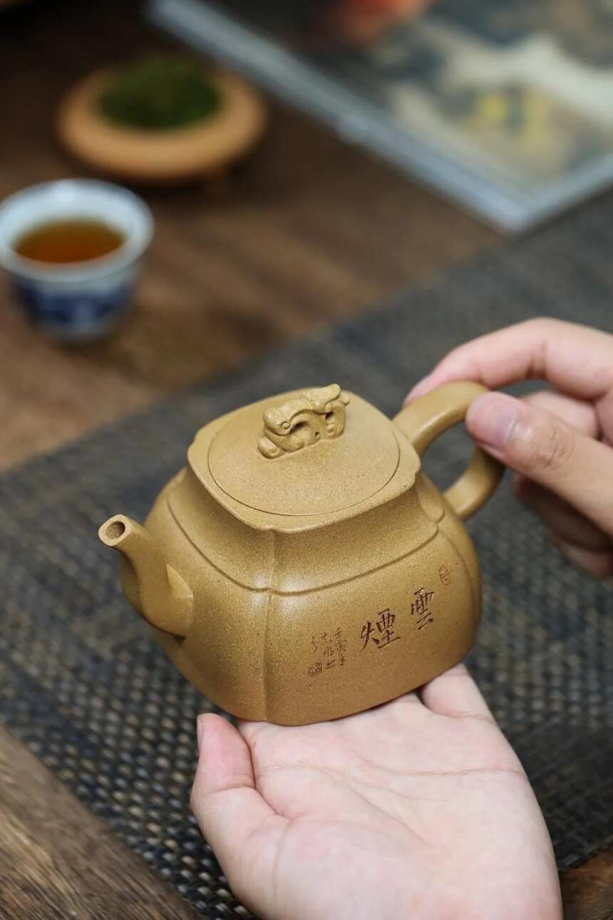 「四方清和」360cc，家藏老段泥，范微琴（国高工艺美术师）