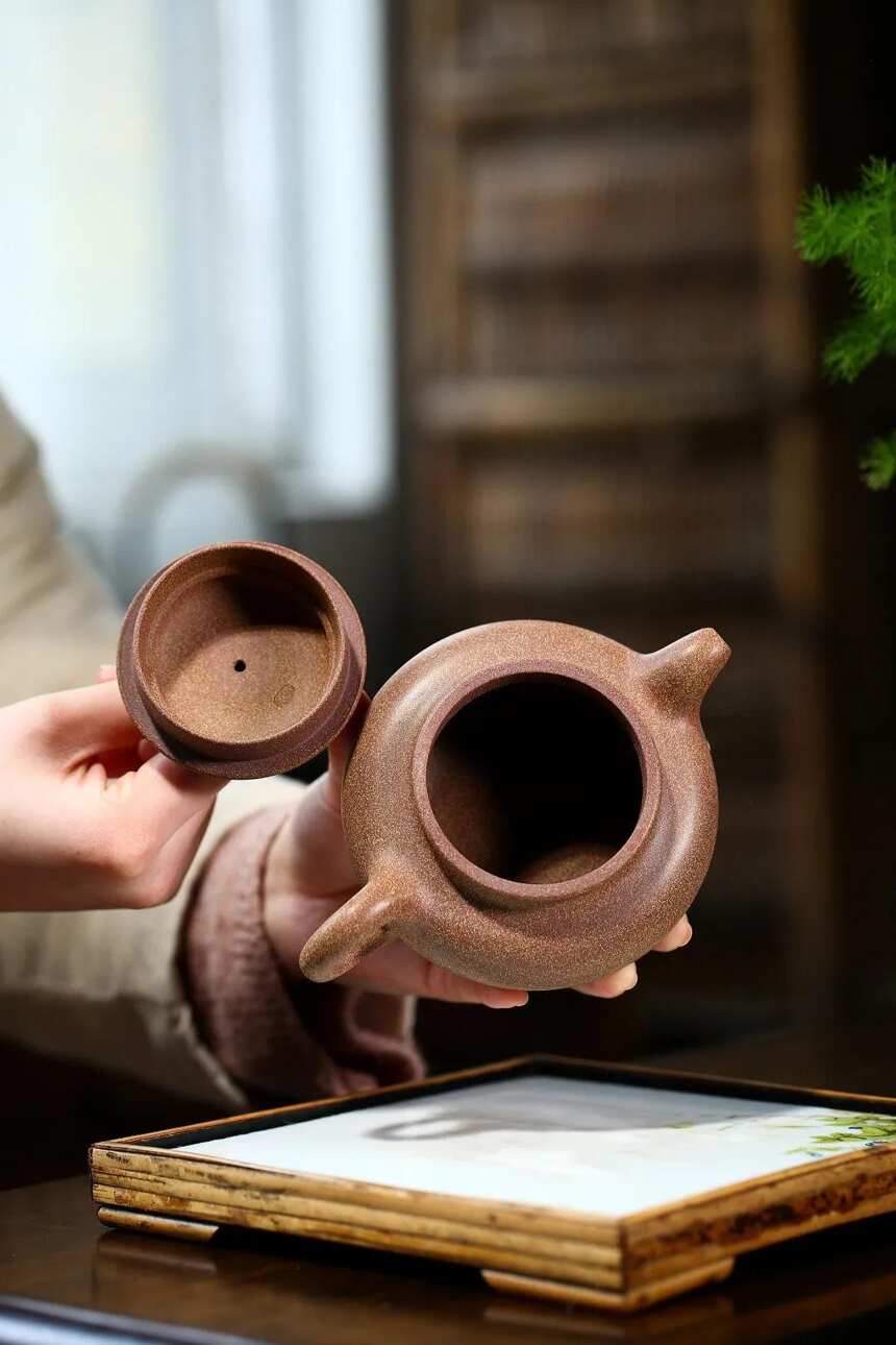 全手工「仿古」范俊华（国助理工艺美术师）宜兴原矿紫砂茶壶