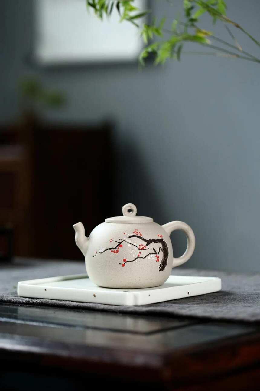 「圈钮套组」范磊（国助理工艺美术师）宜兴原矿紫砂茶壶