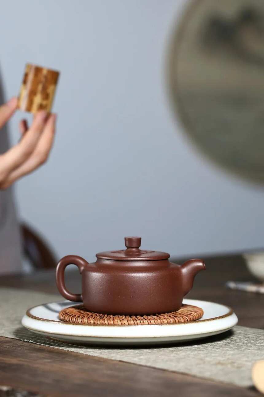 「德中」宜兴范俊华原矿紫砂茶壶小品