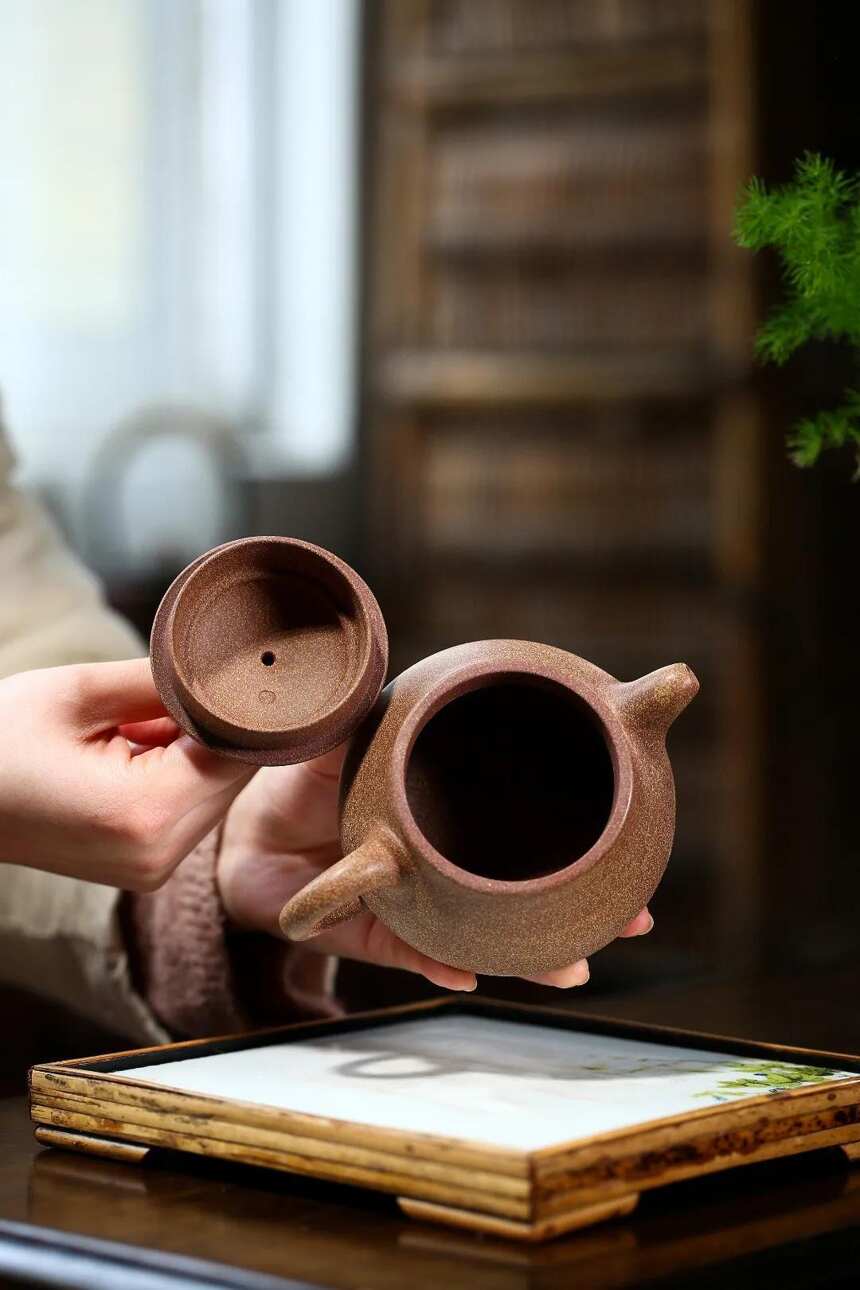 全手工「潘壶」范俊华（国助理工艺美术师）宜兴原矿紫砂茶壶