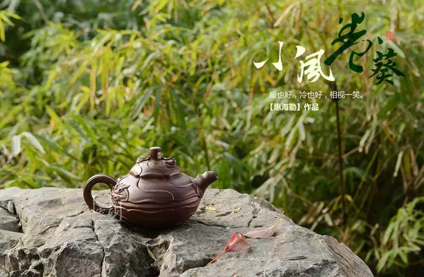 名壶鉴赏| 《小风卷葵 》