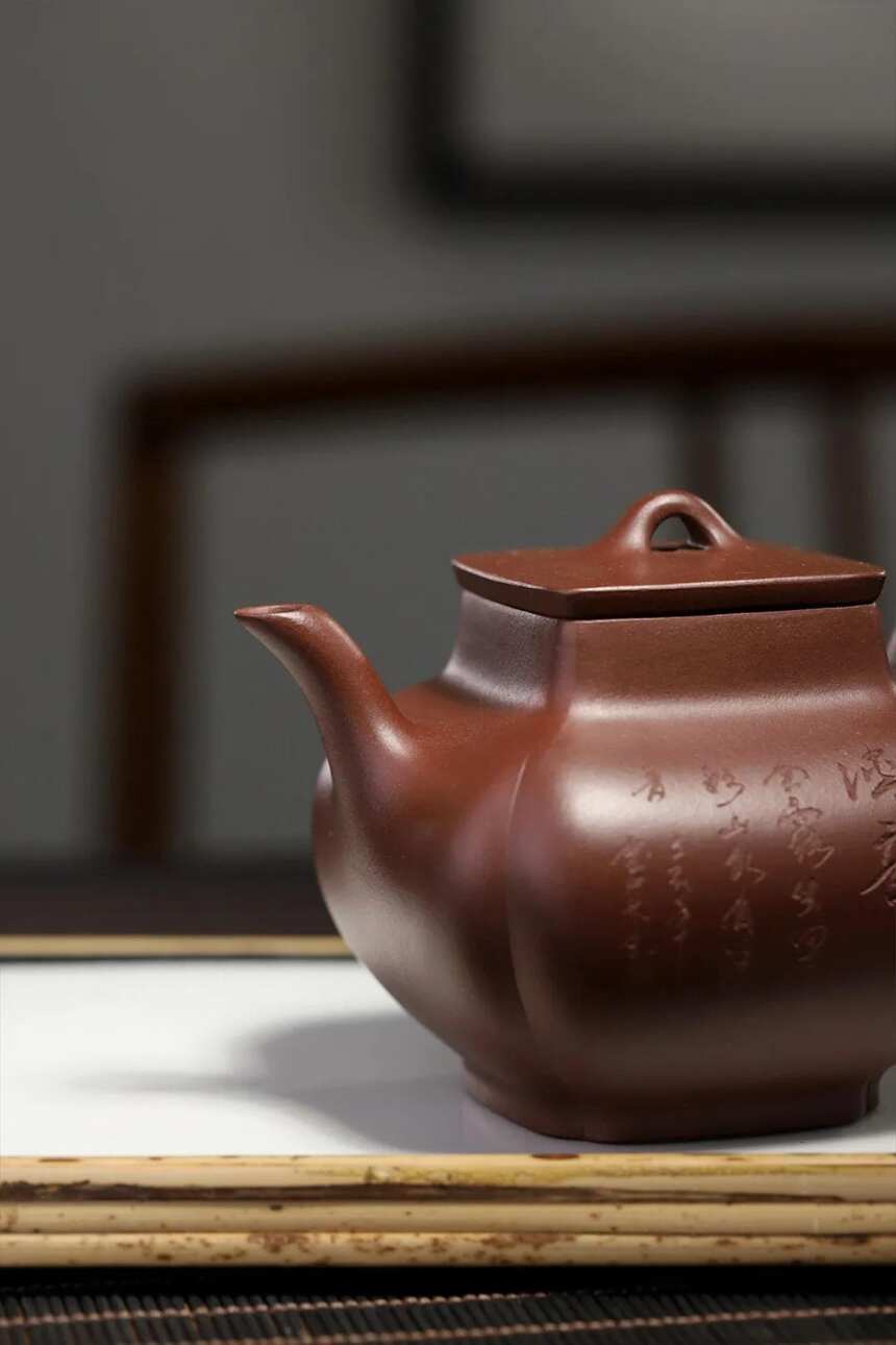 「文心」宜兴范林强（国助理工艺美术师）紫砂茶壶