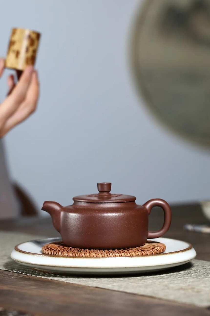 「德中」宜兴范俊华原矿紫砂茶壶小品