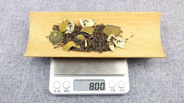 试茶笔记丨新会天马  小青柑普洱茶