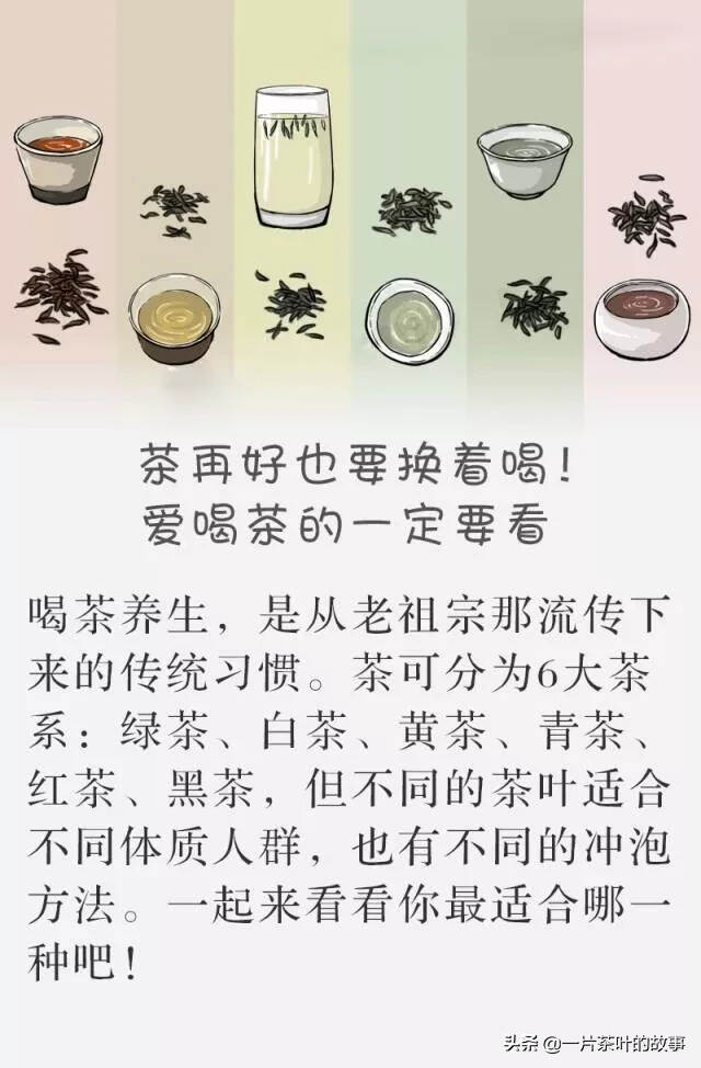 茶再爱再好，请一定换着喝