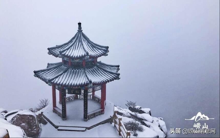 2018年崂山第一场雪