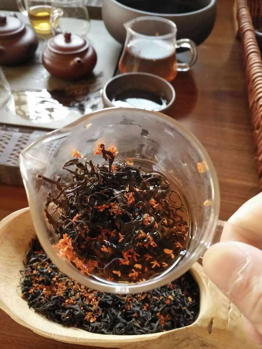 大家都喝过崂山的桂花红茶吗？
