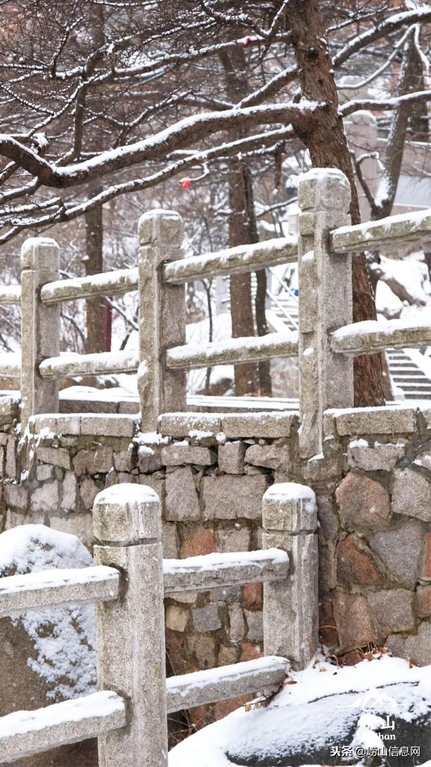 2018年崂山第一场雪