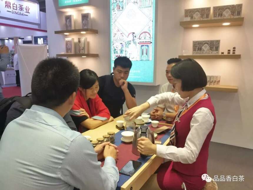 广州茶博会丨晒白金老白茶与您不见不散