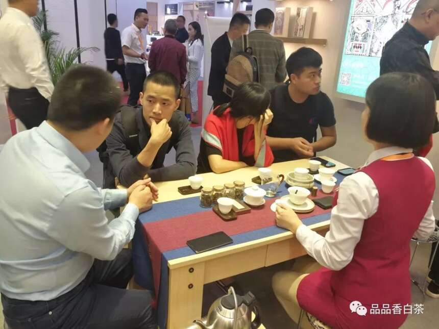 广州茶博会丨晒白金老白茶与您不见不散