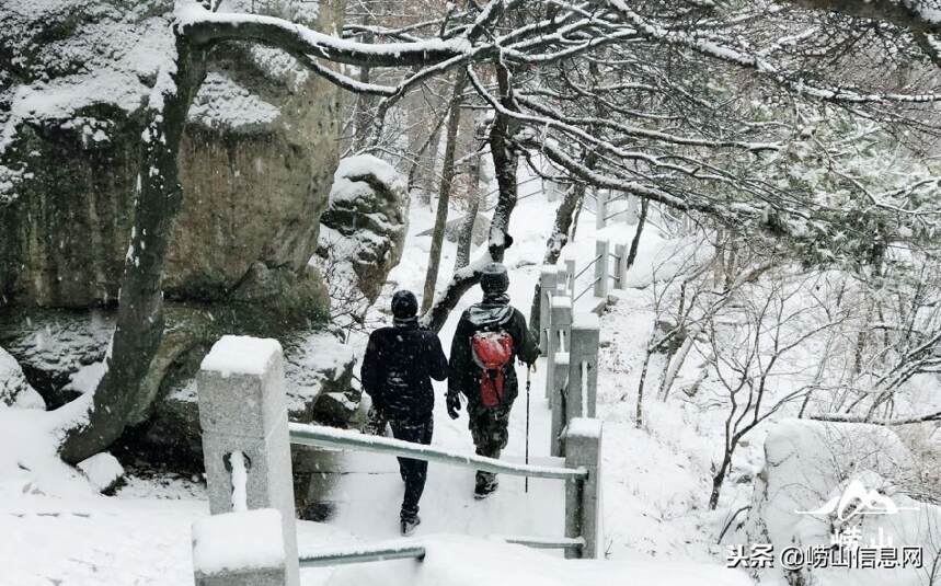 2018年崂山第一场雪