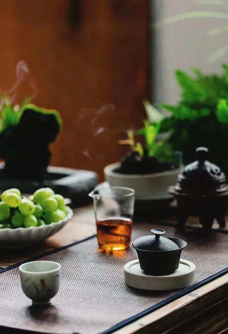 书读累了，就喝茶