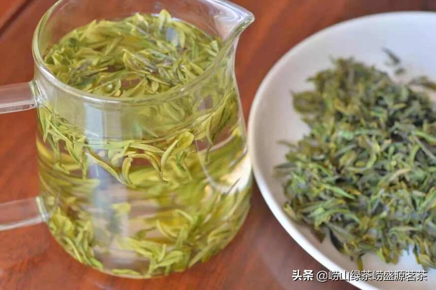 崂山绿茶适宜85度的开水冲泡