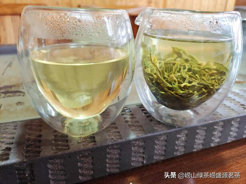 5月12号炒制的崂山绿茶碧螺春茶