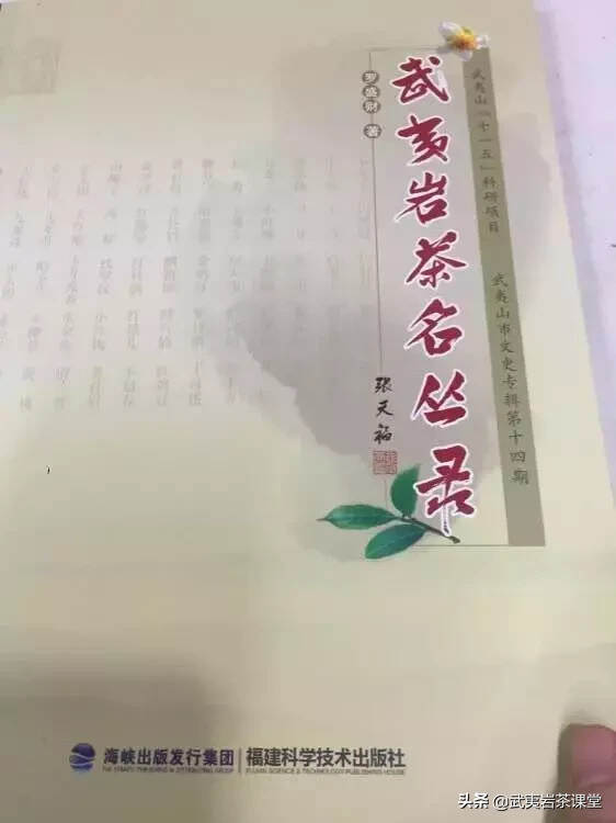 武夷岩茶品种茶传记：乱花渐欲迷人眼，欢喜不过半天妖