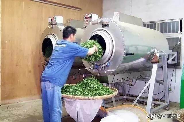 「工艺探讨」机器杀青和手工杀青的普洱茶滋味异同