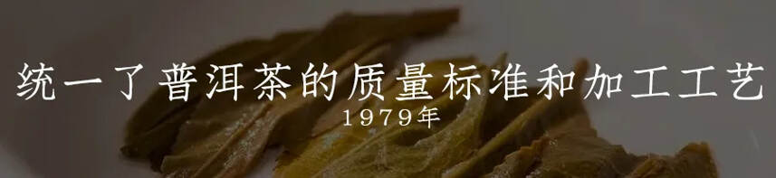 普洱茶大事件编年史