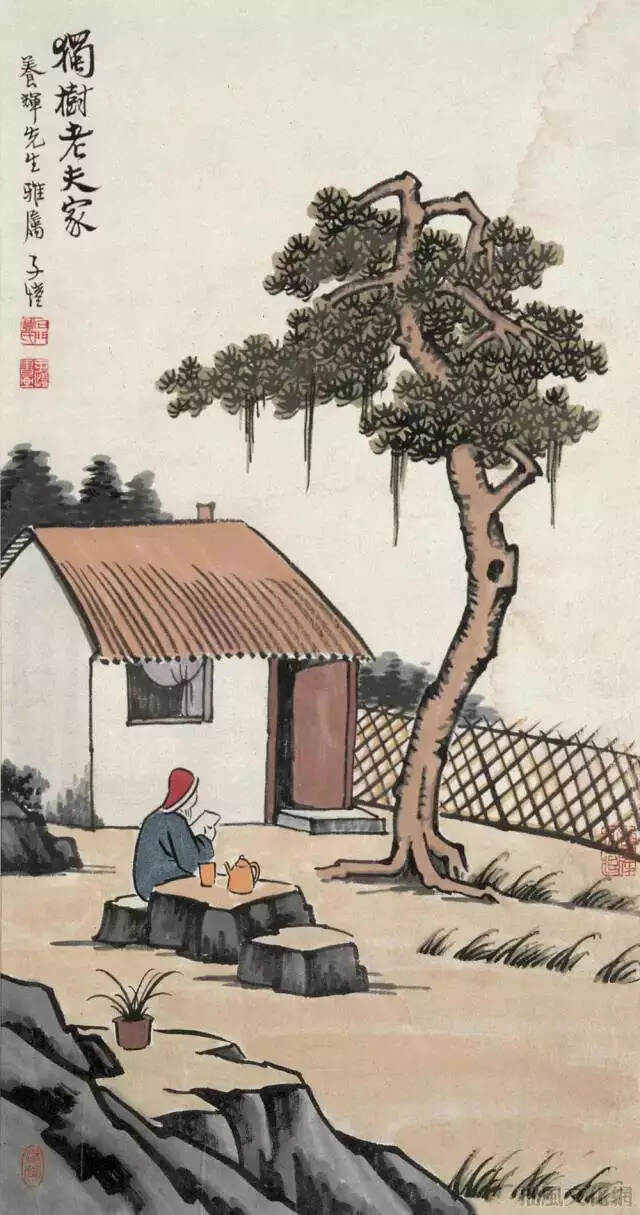 世人如侬有几人，去丰子恺画中品茶