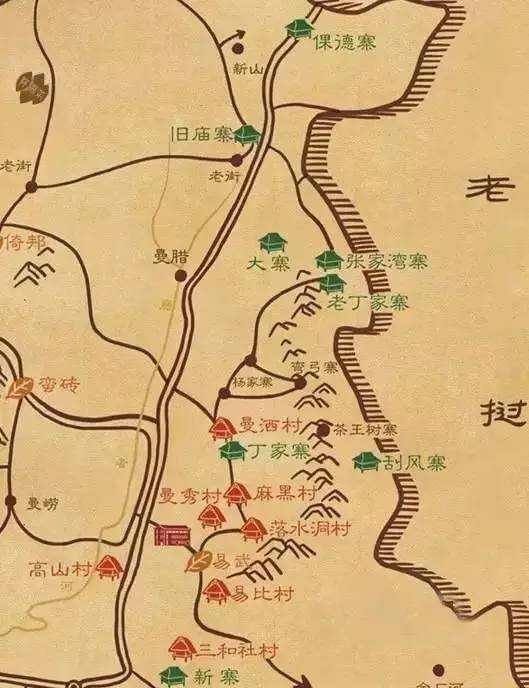 茶话山头丨易武的“七村八寨”，不仅仅是香扬水柔——上篇