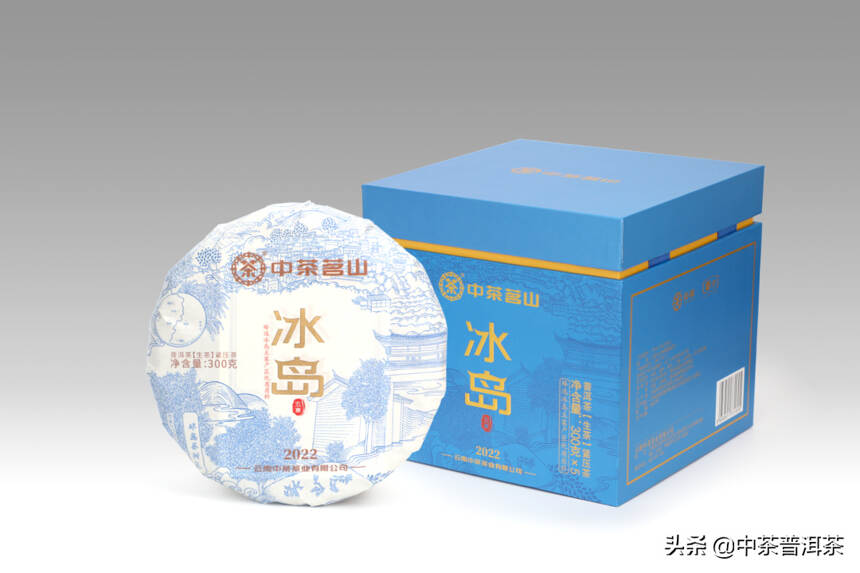 中茶新品 | 2022中茶茗山 冰岛五寨 普洱茶（生茶）紧压茶