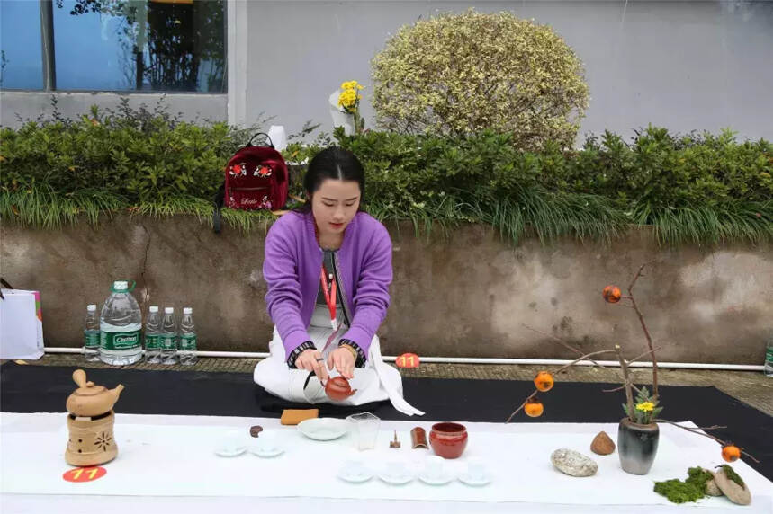 记“麻粟正山红”杯第三届海峡两岸茶席茶艺冲泡大赛