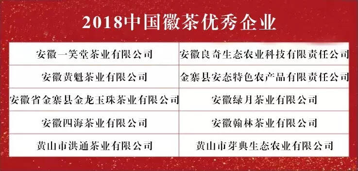 中国徽茶辉煌40载巡礼活动颁奖典礼暨徽茶产业发展论坛举行