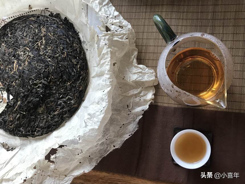 掌柜品茶记 | 05年易武春尖顺时兴和08年定制顺时兴