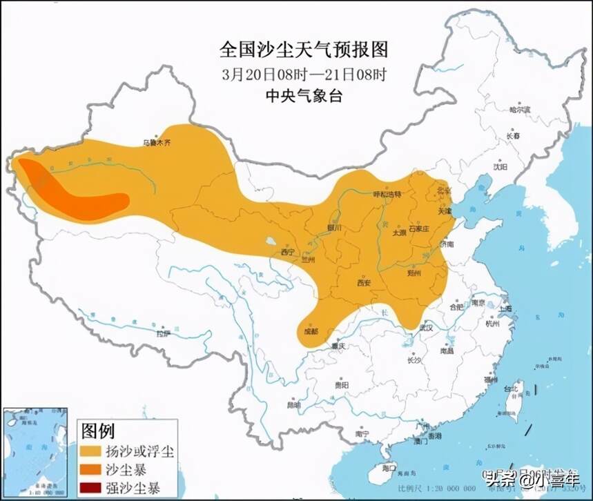 一场沙尘暴的后续：究竟是谁在沙里尘里勇敢地奔赴？