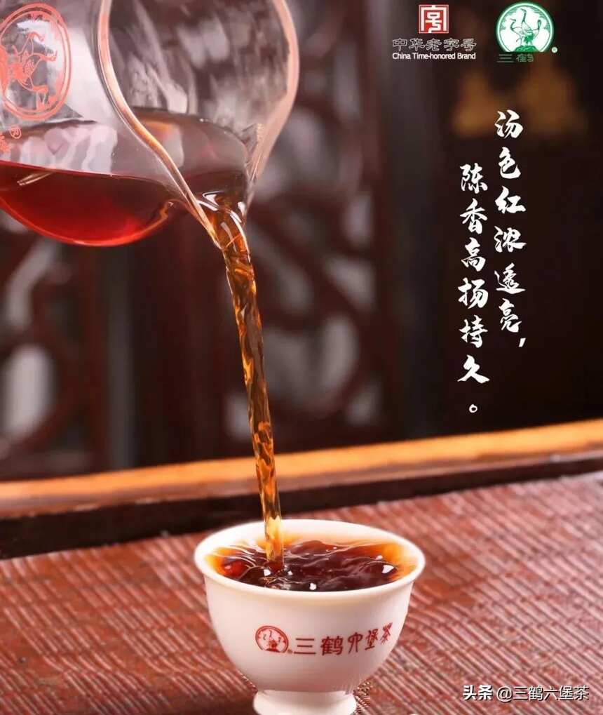 三鹤六堡茶建厂69周年纪念大箩茶，马上可以喝的大箩茶