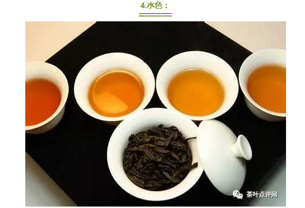 茶理王 | 岩茶的感官审评