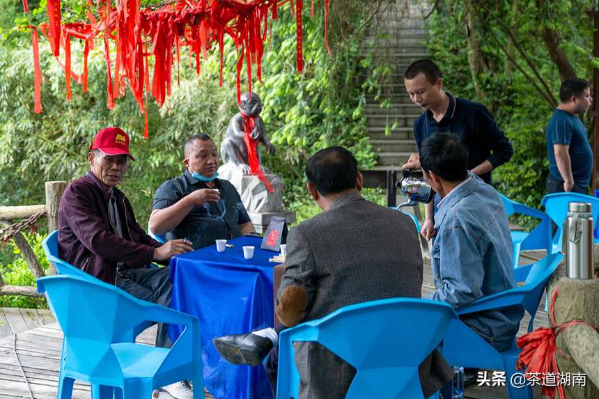 新闻图片：“探秘湖红源”团队走进新化世遗秘境渠江源头