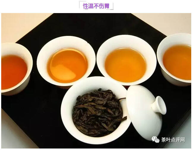 茶理王｜岩茶的保健功能