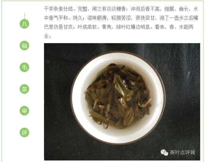 茶理王|武夷岩茶之八仙