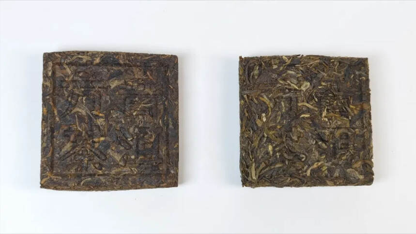 老茶真假鉴定，2002年勐海茶厂紫斑小方砖，附鉴定技巧