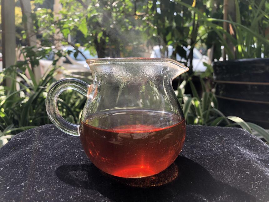 《老徐鉴茶》376：不知年份紫天印茶砖品鉴报告（广东茶友寄）