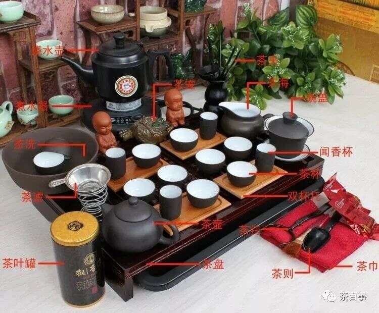 茶具太多分不清？图解各种茶具的功能