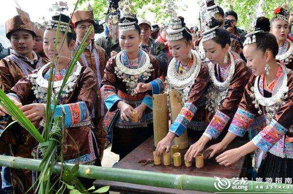 我是侗族人，生活在高山少数民族。